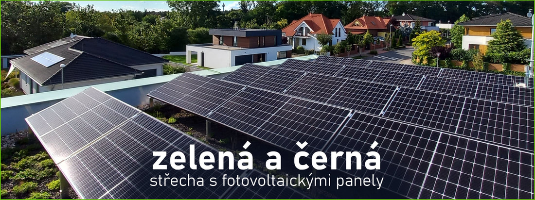 zelená střecha a fotovoltaika
